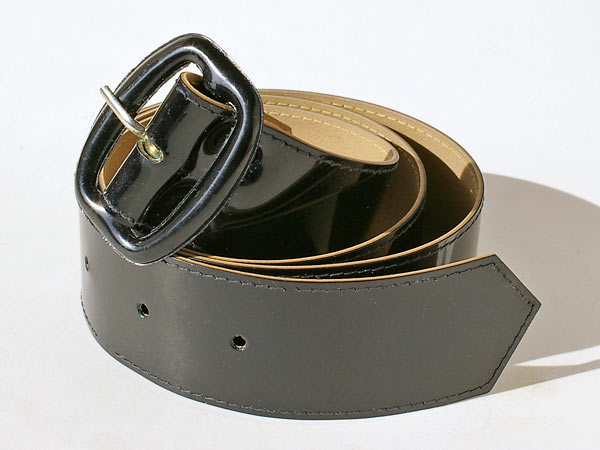 Black Laminated Belt