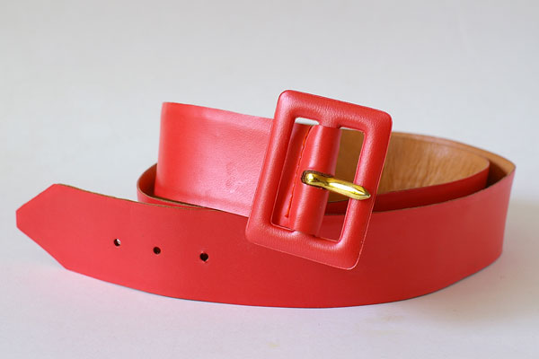 Red PVC Leather
