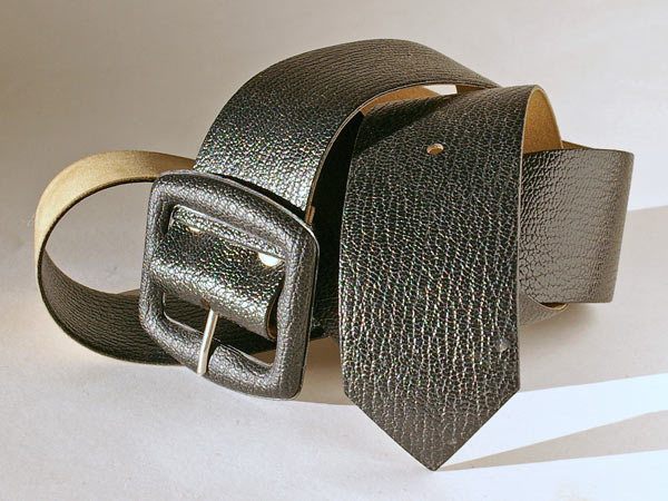 Black Laminated Belt