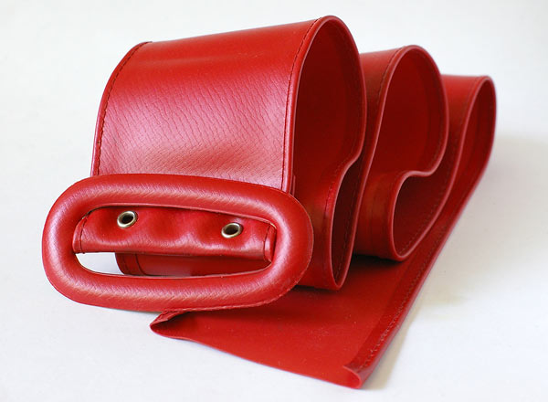 Red Oblong Buckle
