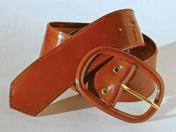 Brown Stitched Belt