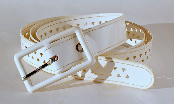 Stitchwelded White Belt